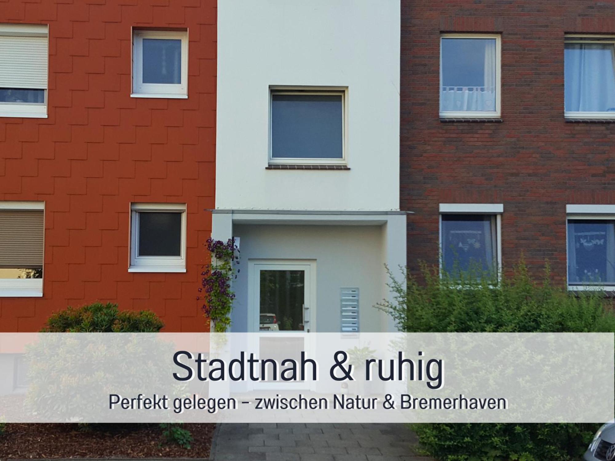 "Lilie" In Geestland-Langen, Ideal Fuer Familien & Homeoffice - Wlan & Parkplatz - 3 Zimmer, Balkon - Nahe Bremerhaven Exterior photo